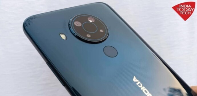 Nokia 5.4 in Polar Night colour. Nokia 5.4 in Polar Night colour.