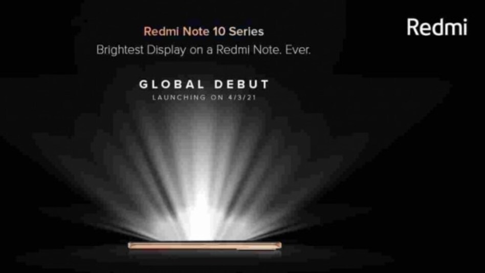 Xiaomi India MD Manu Kumar Jain on Friday tweeted that the Redmi Note 10 series' display will be as bright as the Apple iPhone 12 Pro. Xiaomi India MD Manu Kumar Jain on Friday tweeted that the Redmi Note 10 series' display will be as bright as the Apple iPhone 12 Pro.