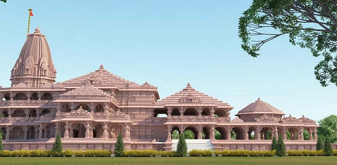 Proposed Ram Mandir in Ayodhya (Image: ANI) Proposed Ram Mandir in Ayodhya (Image: ANI)