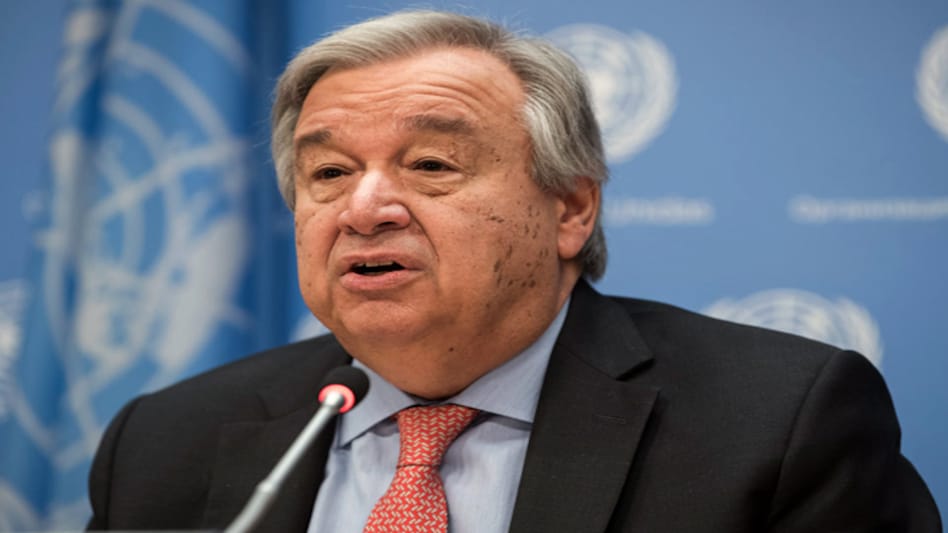 UN Secretary General Antonio Guterres UN Secretary General Antonio Guterres