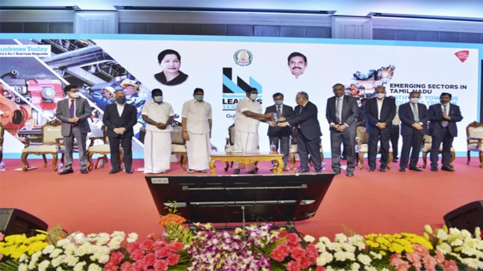 Business Today Tamil Nadu Business Leaders of State Awards 2021 Business Today Tamil Nadu Business Leaders of State Awards 2021