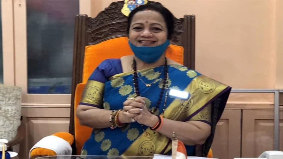 BMC Mayor Kishori Pednekar BMC Mayor Kishori Pednekar