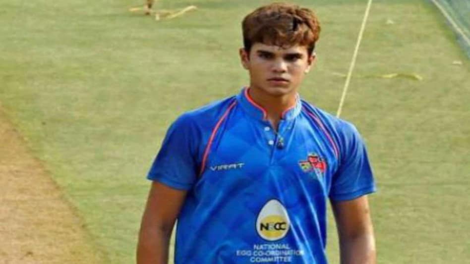 Arjun Tendulkar, a left-arm pacer, made his senior debut for Mumbai in Syed Mushtaq Ali Trophy Arjun Tendulkar, a left-arm pacer, made his senior debut for Mumbai in Syed Mushtaq Ali Trophy