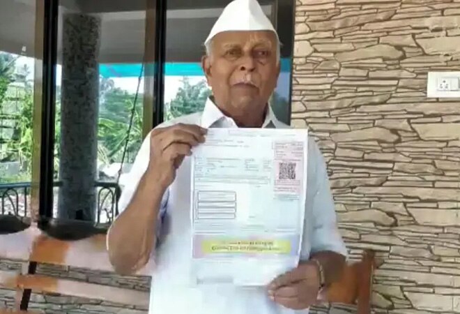 Elderly man rushed to hospital after getting Rs 80 crore electricity bill Elderly man rushed to hospital after getting Rs 80 crore electricity bill