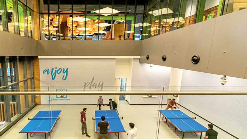 The Amazon campus in Hyderabad The Amazon campus in Hyderabad