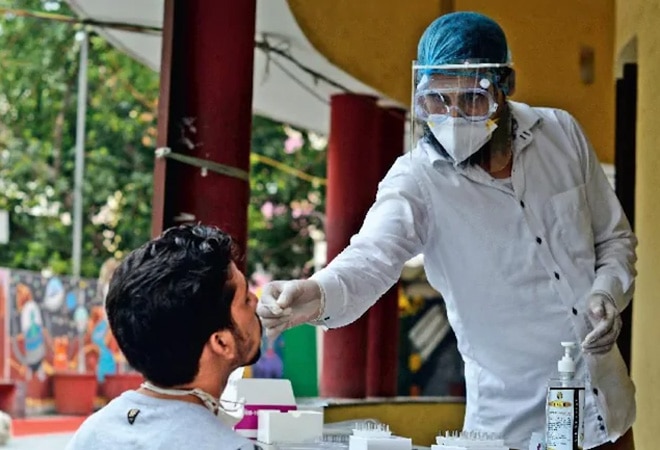 India's total coronavirus cases' tally surged past 11.6 million (1.16 crore) on Monday, March 22, as per the health ministry data India's total coronavirus cases' tally surged past 11.6 million (1.16 crore) on Monday, March 22, as per the health ministry data