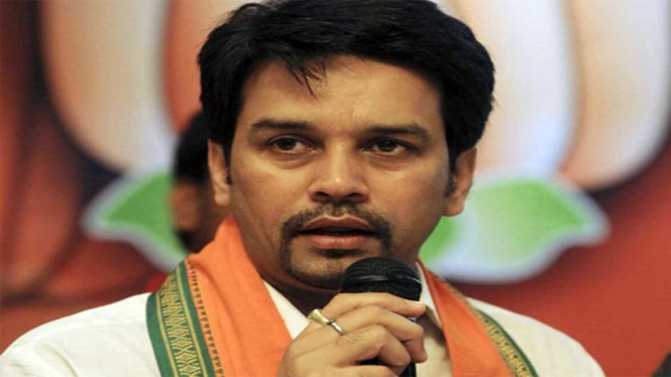 Union minister Anurag Thakur Union minister Anurag Thakur