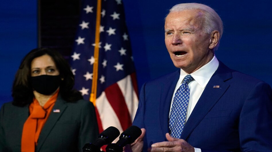 US President Joe Biden with US Vice President Kamala Harris US President Joe Biden with US Vice President Kamala Harris
