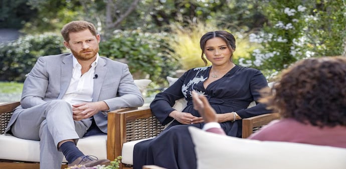 Harry and Meghan said they were financially cut off by Buckingham Palace Harry and Meghan said they were financially cut off by Buckingham Palace