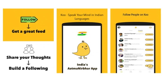 Koo app was developed by an Indian IT company prior to the notification by DPIIT. Koo app was developed by an Indian IT company prior to the notification by DPIIT.
