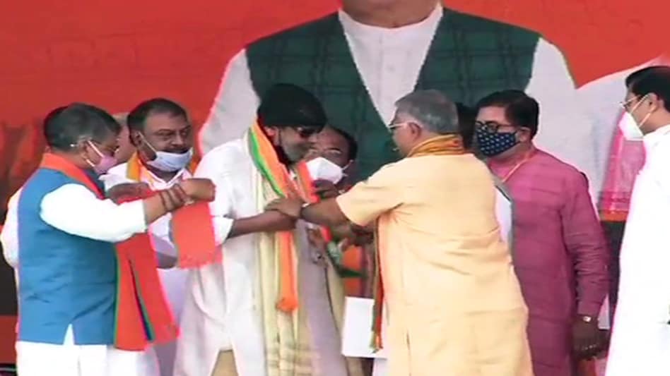 Mithun Chakraborty has joined the BJP ahead of the West Bengal Assembly elections Mithun Chakraborty has joined the BJP ahead of the West Bengal Assembly elections