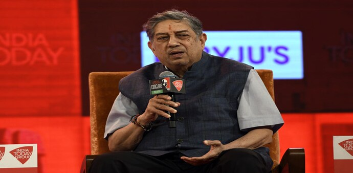 N Srinivasan at India Today Conclave South N Srinivasan at India Today Conclave South