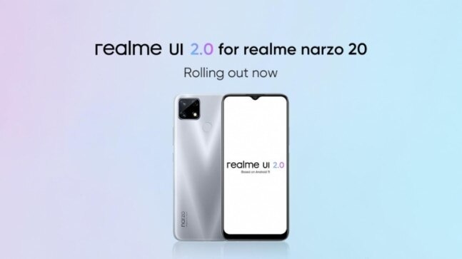 Realme Narzo 20 Android 11 update now rolling out with Realme UI 2.0 on top, here is how to download