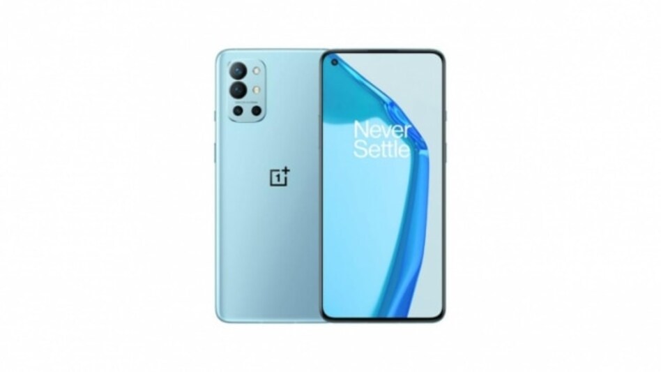 OnePlus 9R in Lake Blue colour OnePlus 9R in Lake Blue colour