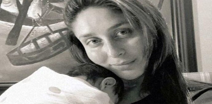 Kareena Kapoor Khan with her second child (Image: Kareena Kapoor Instagram) Kareena Kapoor Khan with her second child (Image: Kareena Kapoor Instagram)