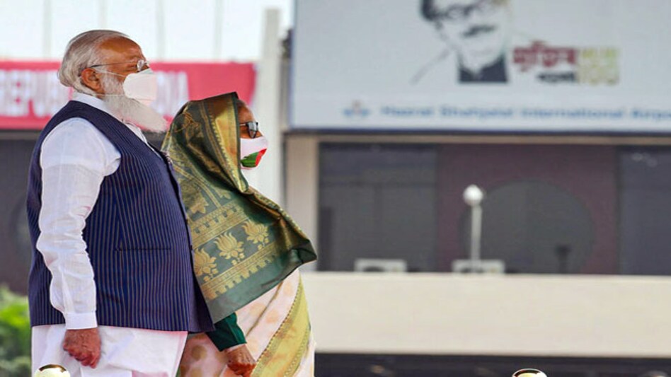 Modi landed in Dhaka on Friday for a two-day visit, his first international trip since the outbreak of the coronavirus pandemic last year Modi landed in Dhaka on Friday for a two-day visit, his first international trip since the outbreak of the coronavirus pandemic last year