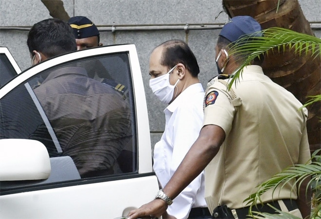 Sachin Vaze being taken to a court by NIA in Mumbai on Thursday (Photo Credits: PTI) Sachin Vaze being taken to a court by NIA in Mumbai on Thursday (Photo Credits: PTI)