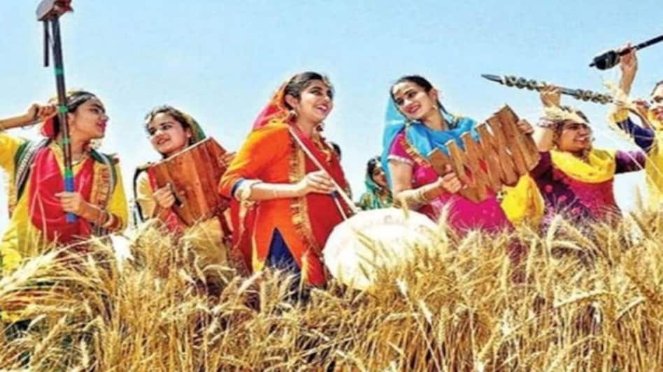 Baisakhi is celebrated with joy and enthusiasm in the northern states of Punjab and Haryana Baisakhi is celebrated with joy and enthusiasm in the northern states of Punjab and Haryana