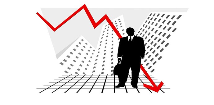 The benchmark index Sensex plunged 1,700 points in intraday trade on April 12 The benchmark index Sensex plunged 1,700 points in intraday trade on April 12