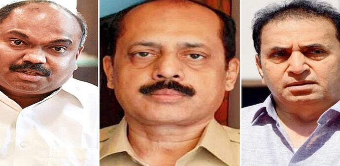 In his letter to the NIA, suspended Mumbai Police cop Sachin Vaze has accused both Anil Deshmukh (right) and Anil Parab (left) of asking him to collect money from local businesses In his letter to the NIA, suspended Mumbai Police cop Sachin Vaze has accused both Anil Deshmukh (right) and Anil Parab (left) of asking him to collect money from local businesses