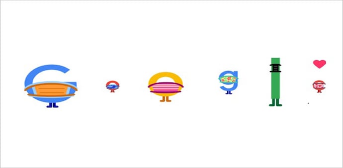 'As COVID-19 continues to impact communities around the world, help stop the spread by following these steps,' Google said in its message. 'As COVID-19 continues to impact communities around the world, help stop the spread by following these steps,' Google said in its message.