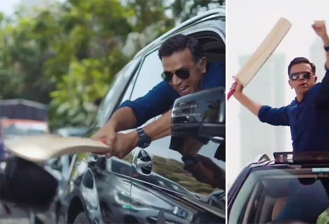'Indiranagar ka gunda' Rahul Dravid terrorises public; Pizza Hut, Cars24, OYO offer help