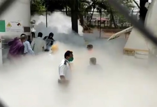 Nashik hospital oxygen leak Nashik hospital oxygen leak