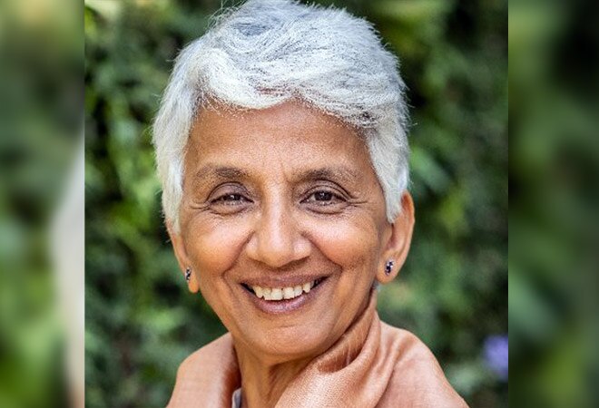 Rekha takes on the new role from outgoing chairperson UB Pravin Rao Rekha takes on the new role from outgoing chairperson UB Pravin Rao