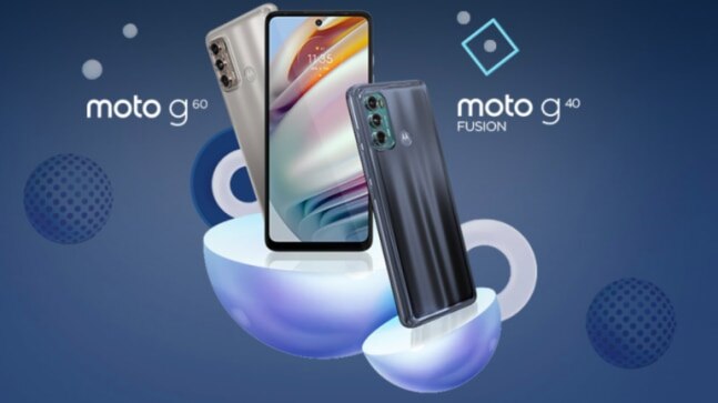 Moto G60, Moto G40 Fusion launched in India, price starts at Rs 13,999