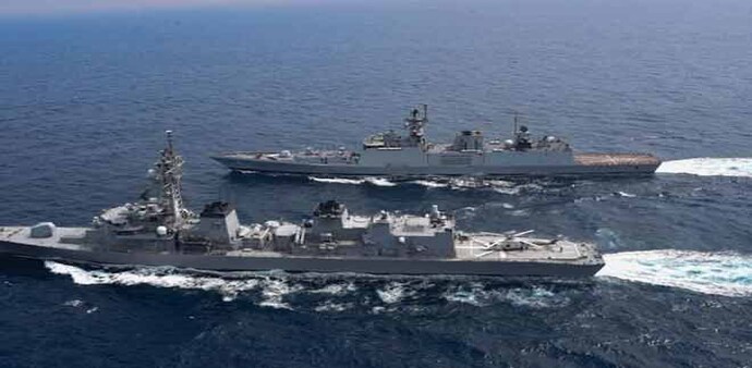 As per a statement issued by the Commander of the US seventh fleet, the exercise was undertaken by guided-missile destroyer USS John Paul Jones on April 7 As per a statement issued by the Commander of the US seventh fleet, the exercise was undertaken by guided-missile destroyer USS John Paul Jones on April 7