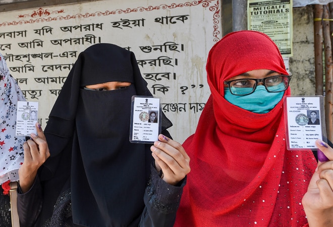 Exit polls 2021: Neck-to-neck fight in Bengal; DMK victory likely in Tamil Nadu Exit polls 2021: Neck-to-neck fight in Bengal; DMK victory likely in Tamil Nadu