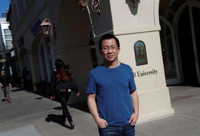 Zhang Yiming, co-founder of TikTok owner ByteDance Zhang Yiming, co-founder of TikTok owner ByteDance