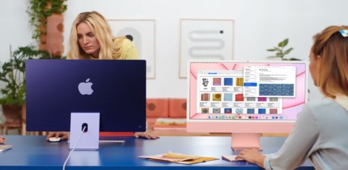 The new Apple iMac The new Apple iMac