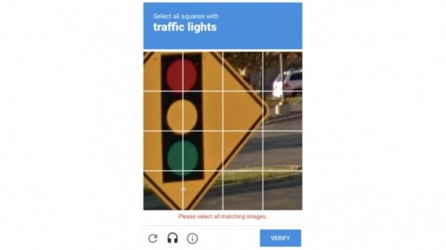 You may no longer have to click images of traffic light for human verification on internet