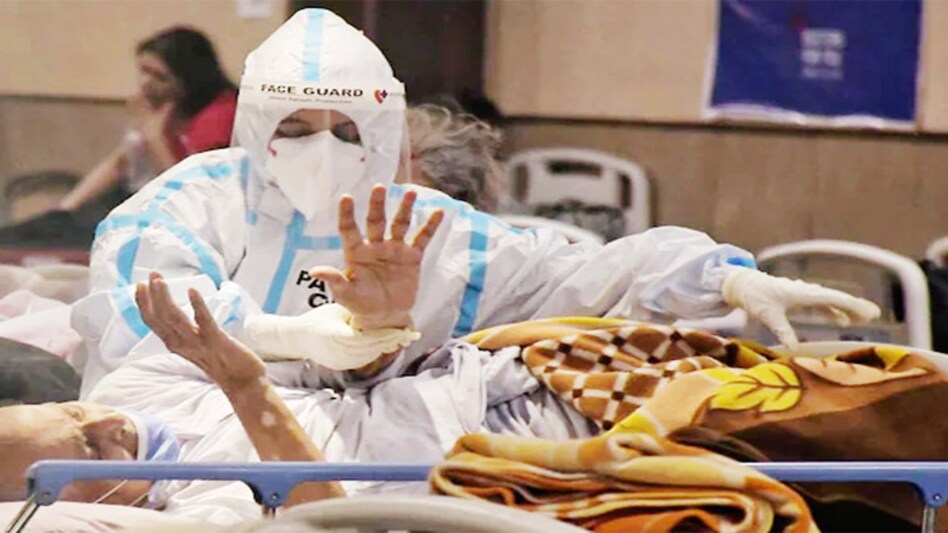 The country's top scientific officer K Vijay Raghavan's comments came two days after he warned that COVID-19 third wave was inevitable The country's top scientific officer K Vijay Raghavan's comments came two days after he warned that COVID-19 third wave was inevitable