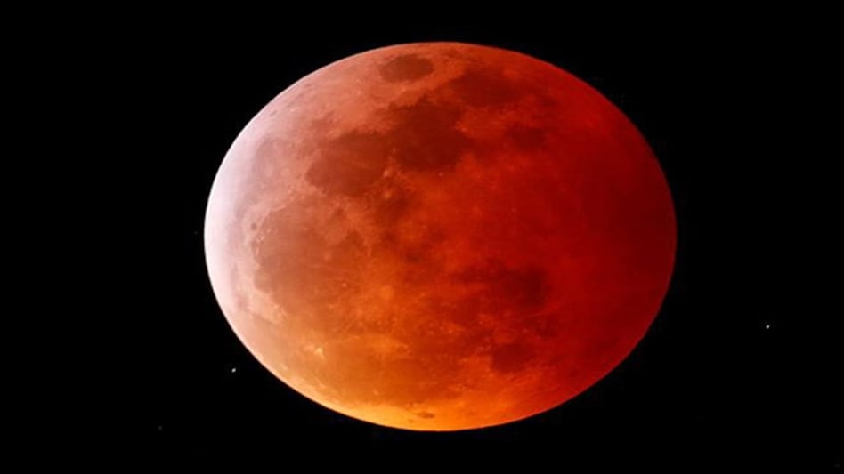 The partial phase of the lunar eclipse will begin at 3.15 pm in India The partial phase of the lunar eclipse will begin at 3.15 pm in India