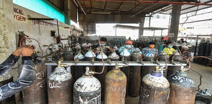 The court had directed the Centre to ensure that the national capital receives its allocated share of 490 MT oxygen. The court had directed the Centre to ensure that the national capital receives its allocated share of 490 MT oxygen.