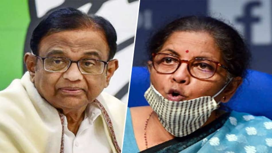 Chidambaram slams Sitharaman over interest rates Chidambaram slams Sitharaman over interest rates