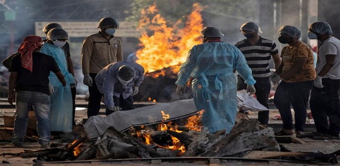 Kumar was the head of the team formed by the municipal corporation to cremate the bodies of coronavirus patients Kumar was the head of the team formed by the municipal corporation to cremate the bodies of coronavirus patients