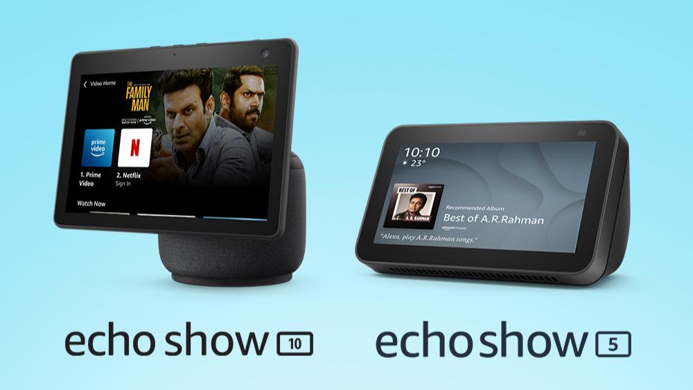 Amazon launches Echo Show 10, Echo Show 5 in India, price starts at Rs 6999