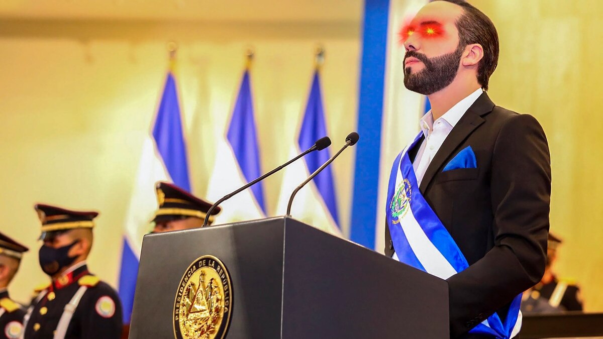 El Salvador's Millennial president Nayib Bukele El Salvador's Millennial president Nayib Bukele