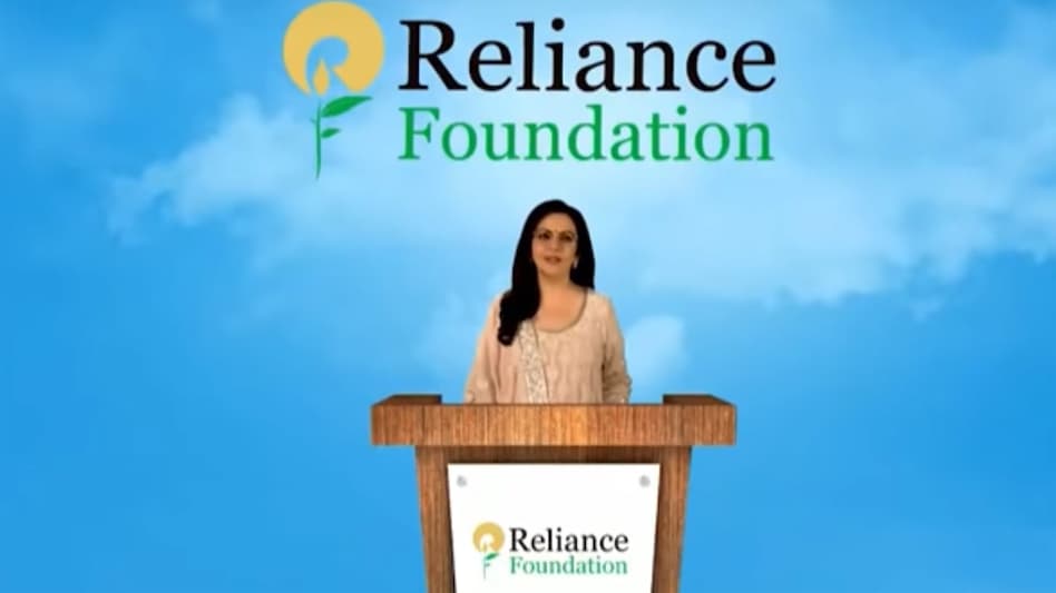 Reliance Foundation, Founder and Chairperson, Nita Ambani speaking at the Reliance Industries Ltd's (RIL) 44th Annual General Meeting (AGM) on Thursday, June 24 Reliance Foundation, Founder and Chairperson, Nita Ambani speaking at the Reliance Industries Ltd's (RIL) 44th Annual General Meeting (AGM) on Thursday, June 24