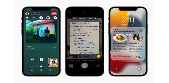 FaceTime will also support sharing music, video and screen within the call (Image: apple.com/newsroom) FaceTime will also support sharing music, video and screen within the call (Image: apple.com/newsroom)