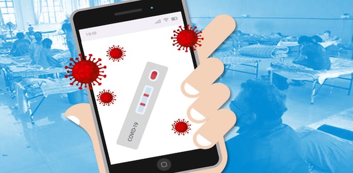 Researchers examined swabs from mobile phone screens instead of directly from people using the approach known as Phone Screen Testing (PoST) Researchers examined swabs from mobile phone screens instead of directly from people using the approach known as Phone Screen Testing (PoST)