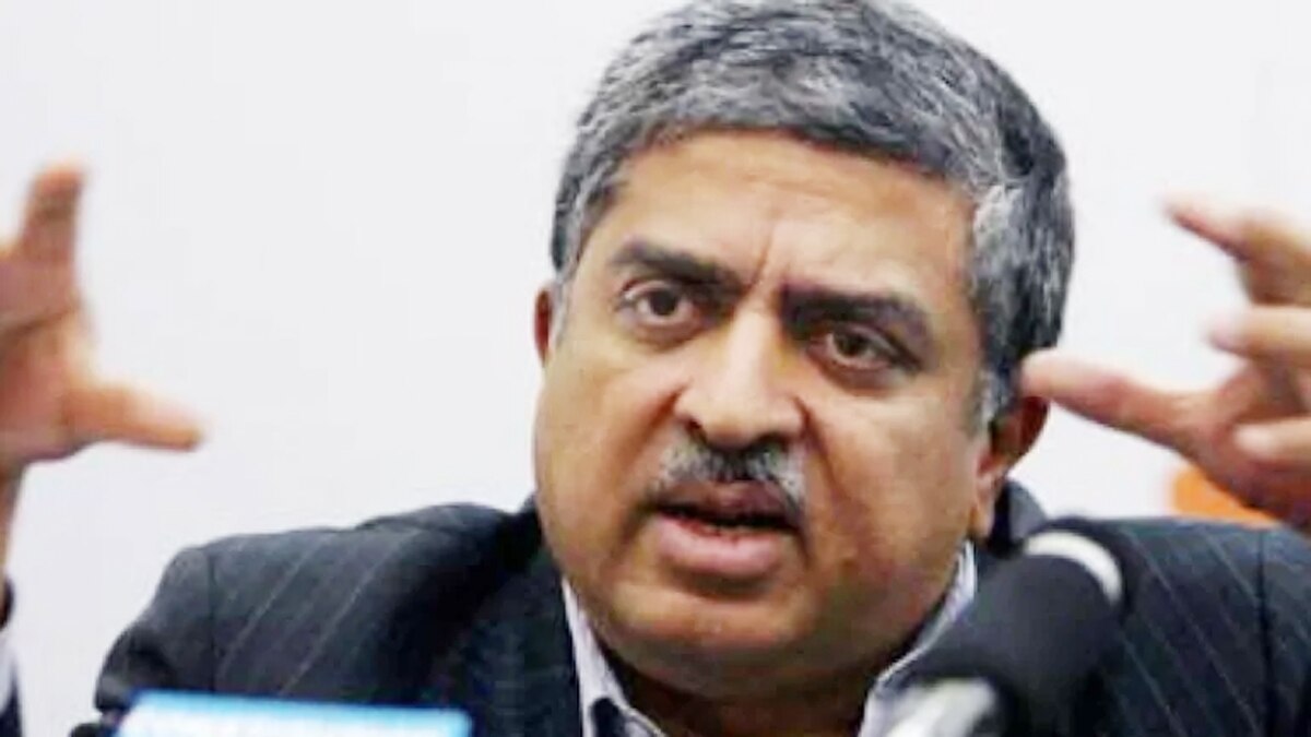 Infosys co-founder and its chairman Nandan Nilekani Infosys co-founder and its chairman Nandan Nilekani