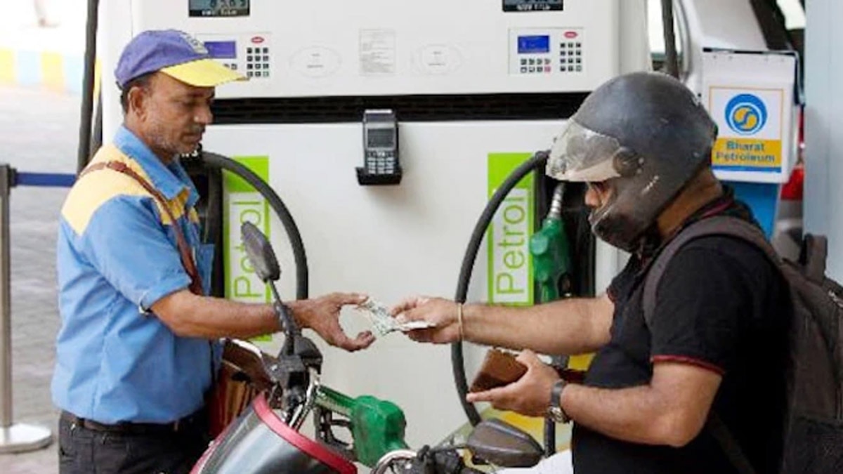 A litre of petrol costs Rs 102.82 in Mumbai. A litre of petrol costs Rs 102.82 in Mumbai.