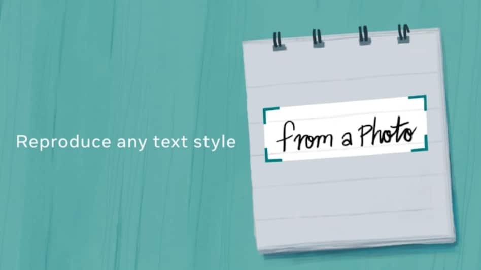 Facebook's new AI tool can replicate, replace and edit handwritten text using a single word in image Facebook's new AI tool can replicate, replace and edit handwritten text using a single word in image
