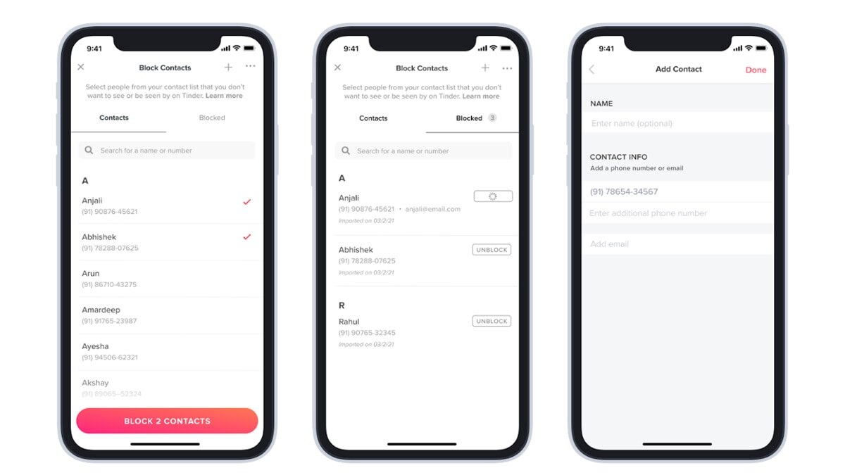 Want to avoid your ex on Tinder? Now you can! Want to avoid your ex on Tinder? Now you can!