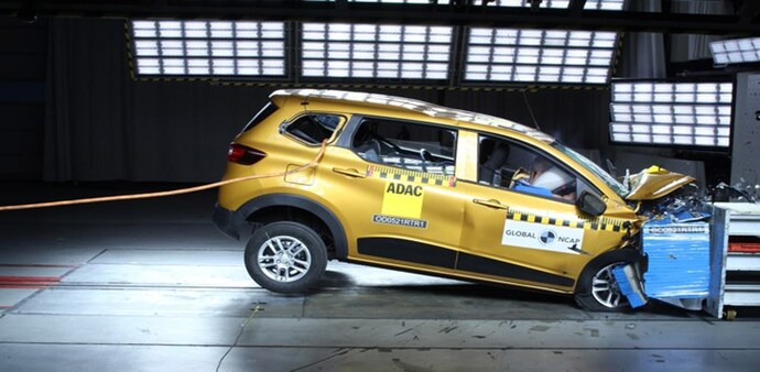Results of the test showed the protection offered to the adult occupant driver and passenger head and neck was good Results of the test showed the protection offered to the adult occupant driver and passenger head and neck was good