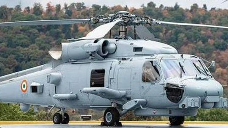 US Navy hands over first two MH-60R helicopters to India